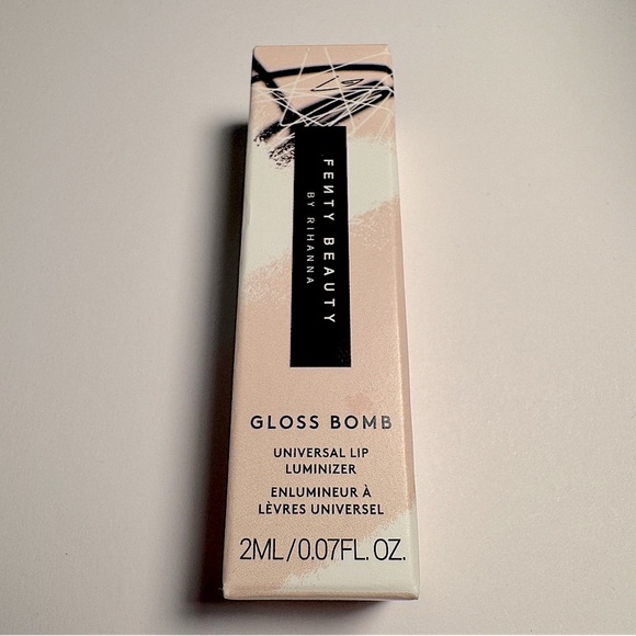 Fenty Beauty Other - Fenty Gloss Bomb Mini Size Fenty Glow .07fl oz 2ml Travel Size Boxed Lip Gloss
